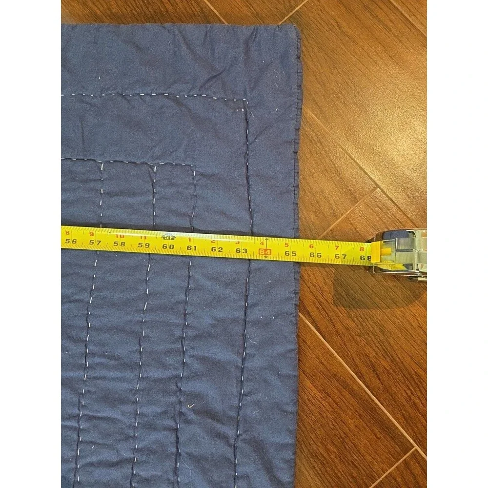 Pottery Barn Kids Boys Twin Size Jax Construction Quilt 100% COTTON EUC LUXURY